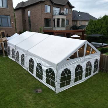 20’x50’ Frame Tent (Solid Top)