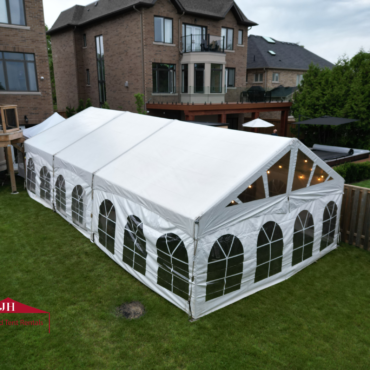 20’x45’ Frame Tent (Solid Top)
