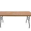 8’ Rectangular Table - Seats 8-10