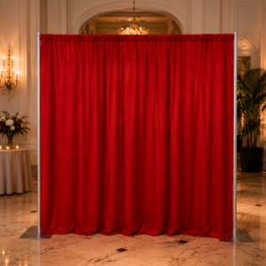 Red Fire Retardant Banjo Cloth