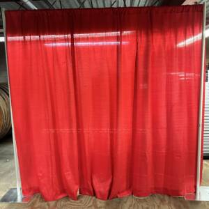 Red Fire Retardant Banjo Cloth