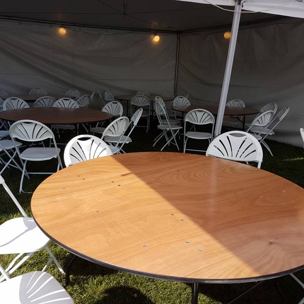 60 Round Table Seats 8 10 Jh Party, Round Table Seats 8 10