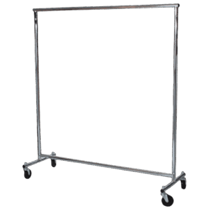 5’ Coat Rack With Wheels