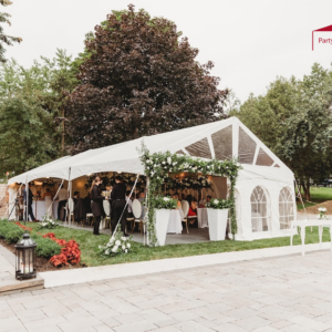 20’x35’ Frame Tent (Solid Top)