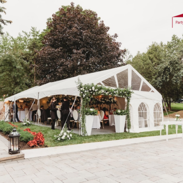 20’x35’ Frame Tent (Solid Top)