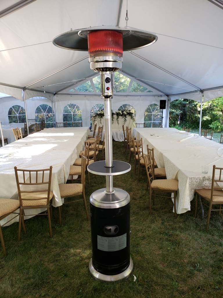 Standup Patio Heater (40,000 btn) JH Party and Tent Rentals