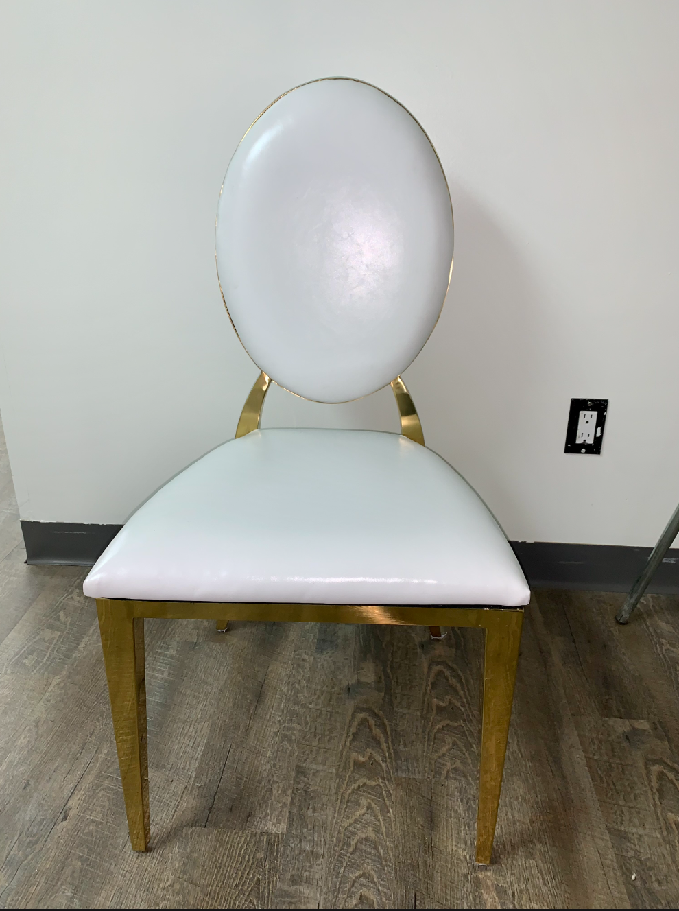 Cartier Oval Gold Chair