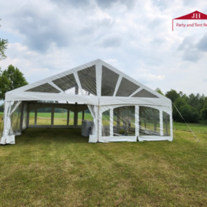 30’x30’ Frame Tent (Solid Top)