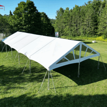 30’x80’ Solid White Top