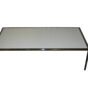 Coffee Table With Black Frame White Top
