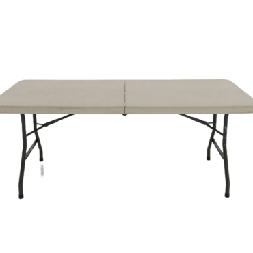 6 ft Folding Plastic Rectangular Table