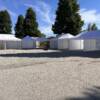 10’ Pop-up Tent Solid Wall - Image 3