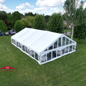 40' x 80' Frame Tent (Solid Top)