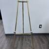 Gold Easel (45" height x 16" width)
