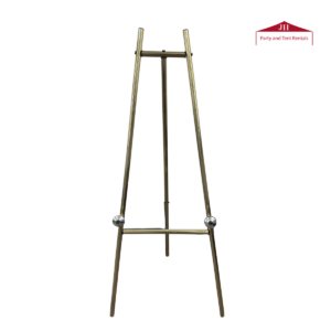 Gold Easel (45" H x 16" W)