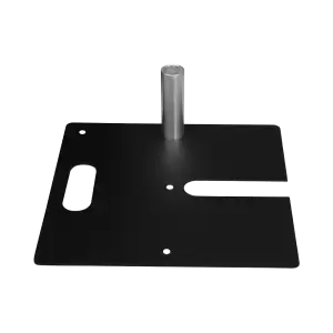 1.5'X1.5' Base Plate With 1' Connecting Shaft