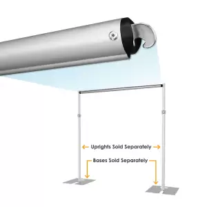 7'-12' Adjustable Aluminum Crossbar (2" Diameter)