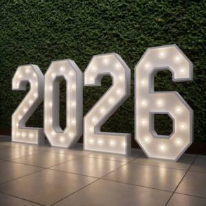 Year (2026) Light Up Letters