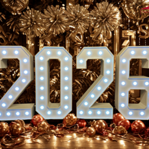 Year (2026) Light Up Letters