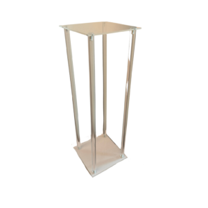 Clear Centerpiece Stand