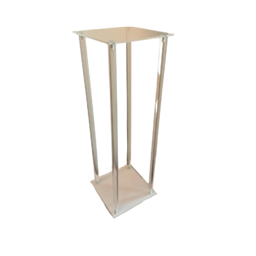 Clear Centerpiece Stand