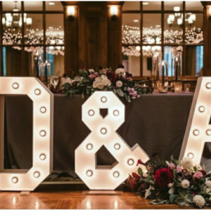 Name Initials Light Up Letters