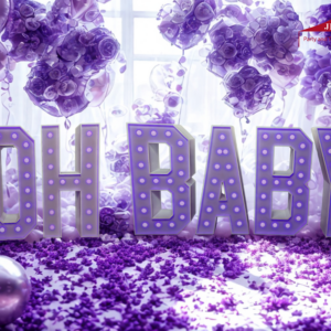 OH BABY Light Up Letters
