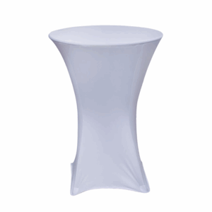 White Spandex Cruiser Table Cover