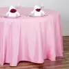 120” Round Pink Table Linen - Image 2