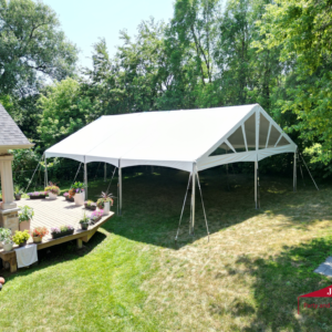 30’x35’ Frame Tent (Solid Top)