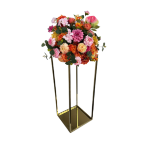 Floral Garden Gold Stand Centrepiece