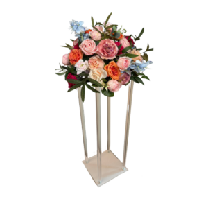 Wedding Floral Clear Stand Centrepiece